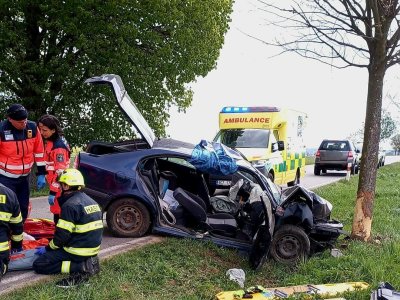 Dopravní nehoda - Dolní Němčice